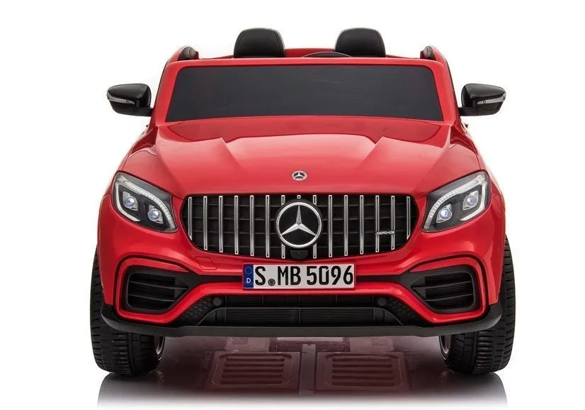 Vaikiškas elektromobilis Mercedes GLC 63S QLS, raudonas, dažytas