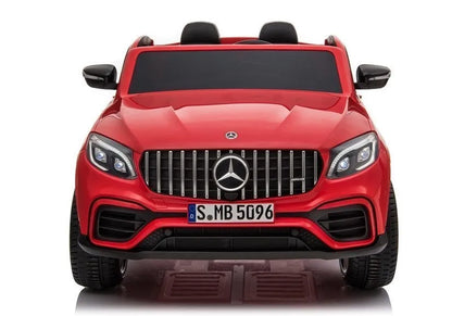 Vaikiškas elektromobilis Mercedes GLC 63S QLS, raudonas, dažytas