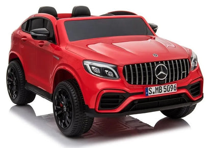 Vaikiškas elektromobilis Mercedes GLC 63S QLS, raudonas, dažytas