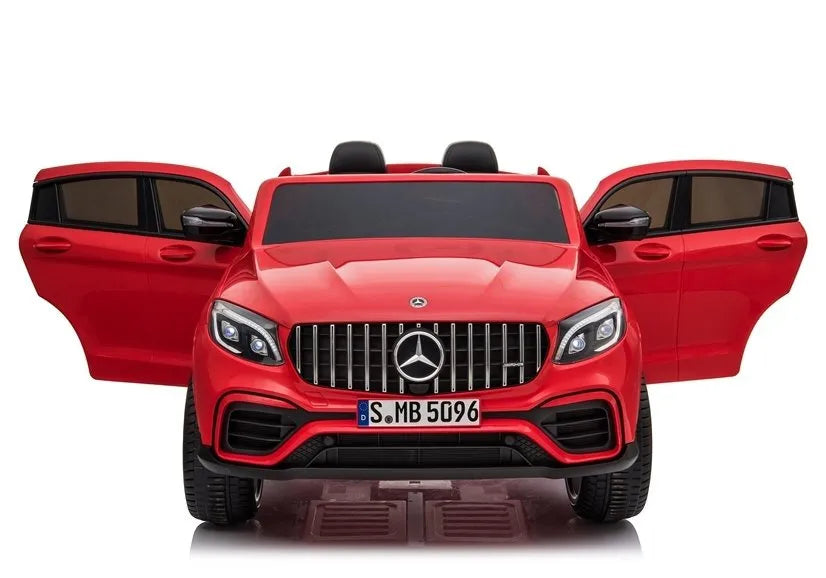 Vaikiškas elektromobilis Mercedes GLC 63S QLS Raudonos spalvos