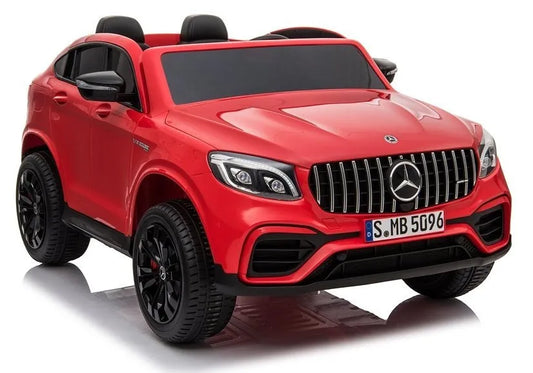 Vaikiškas elektromobilis Mercedes GLC 63S QLS Raudonos spalvos