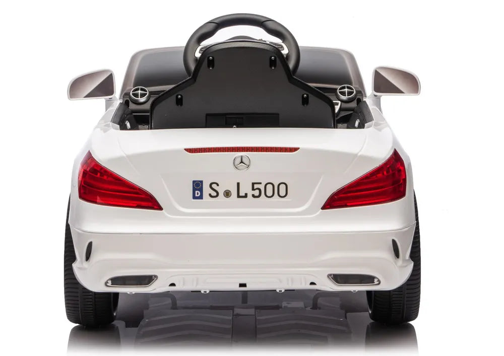 Vaikiškas elektromobilis Mercedes SL500 S506 Baltas