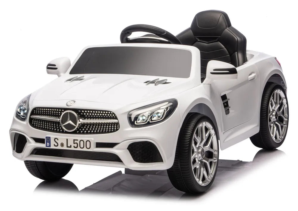 Vaikiškas elektromobilis Mercedes SL500 S506 Baltas