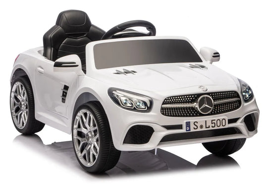 Vaikiškas elektromobilis Mercedes SL500 S506 Baltas