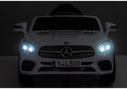 Vaikiškas elektromobilis Mercedes SL500 S506 Baltas