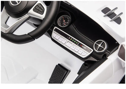 Vaikiškas elektromobilis Mercedes SL500 S506 Baltas