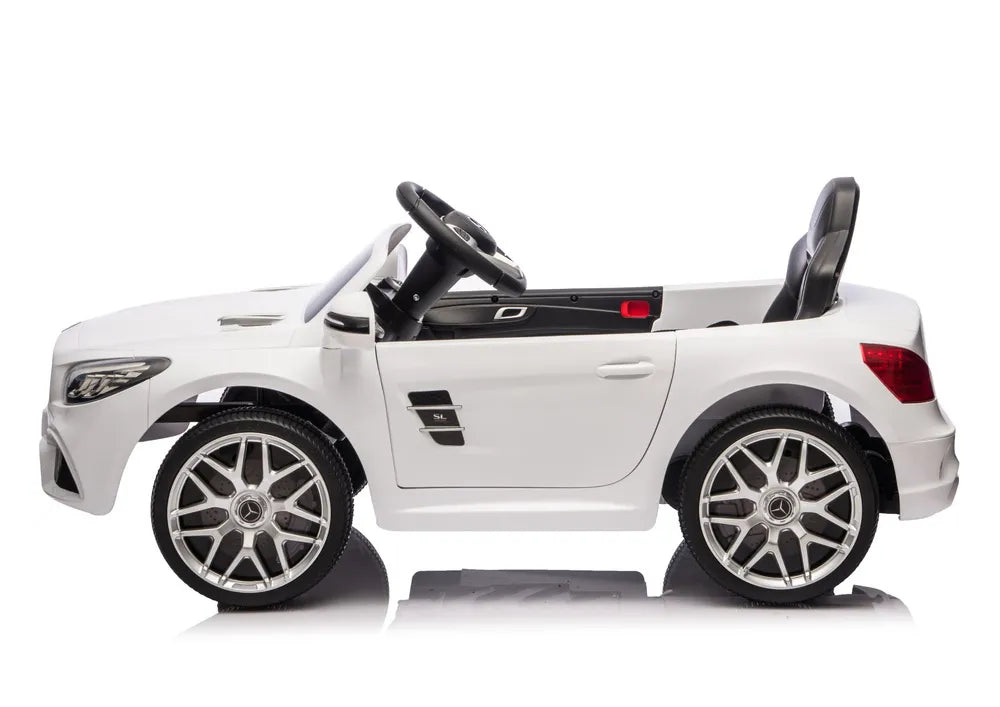 Vaikiškas elektromobilis Mercedes SL500 S506 Baltas