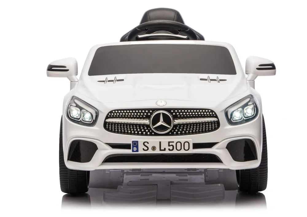 Vaikiškas elektromobilis Mercedes SL500 S506 Baltas