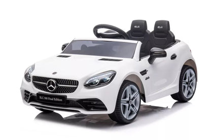 Vaikiškas elektromobilis Mercedes SLC 300 baltas