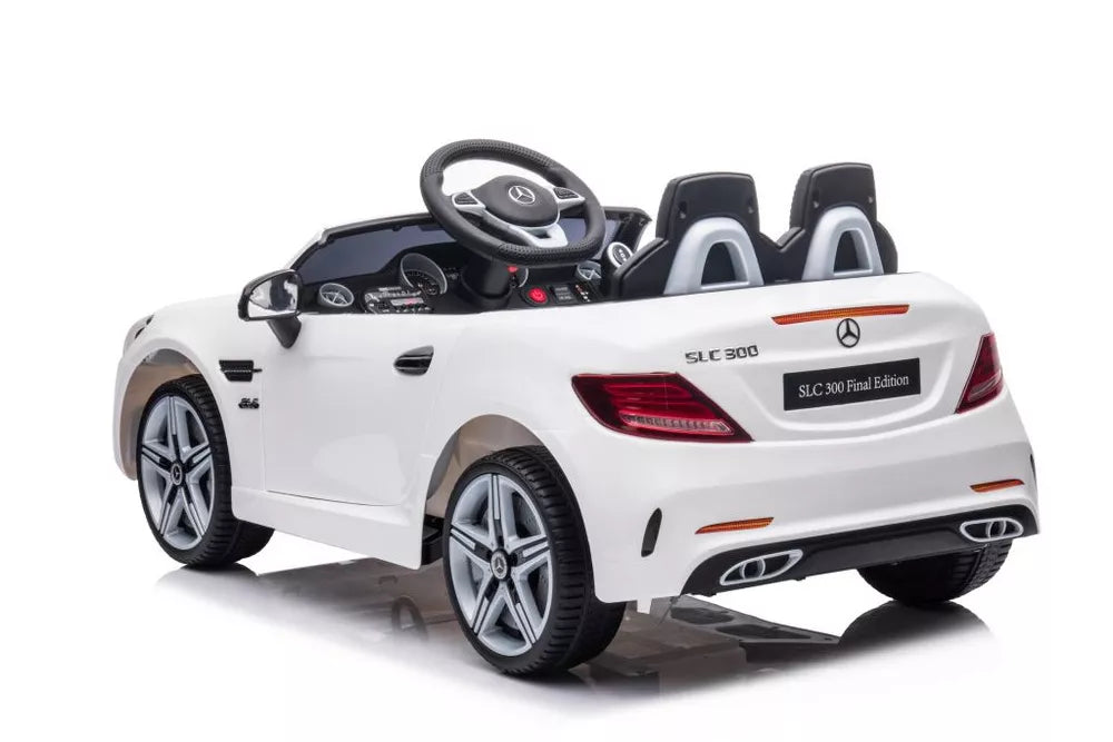 Vaikiškas elektromobilis Mercedes SLC 300 baltas