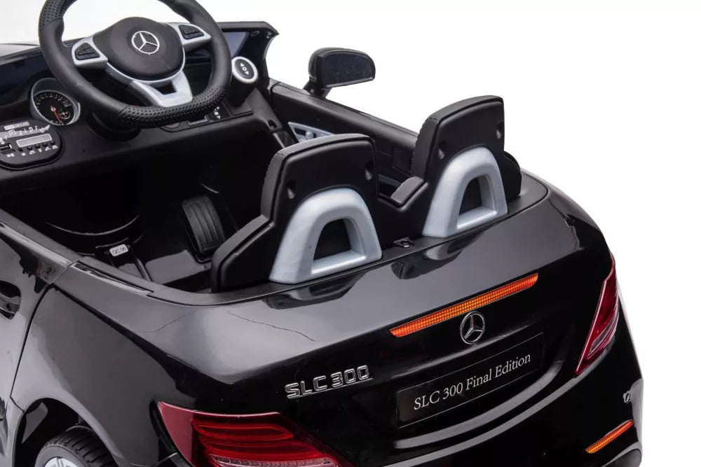 Vaikiškas elektromobilis Mercedes SLC 300, juodas