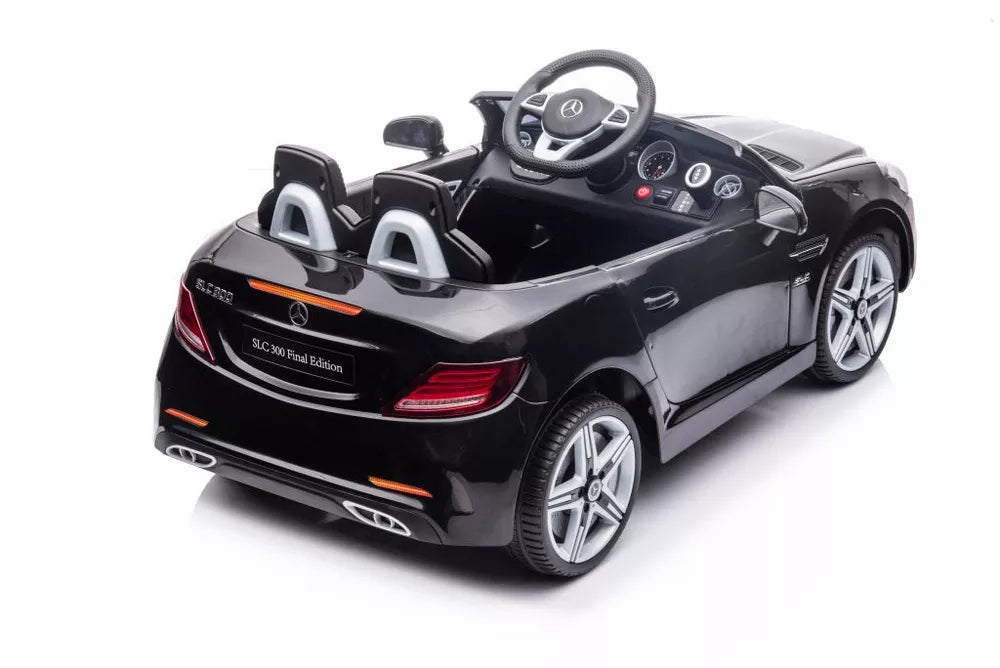 Vaikiškas elektromobilis Mercedes SLC 300, juodas