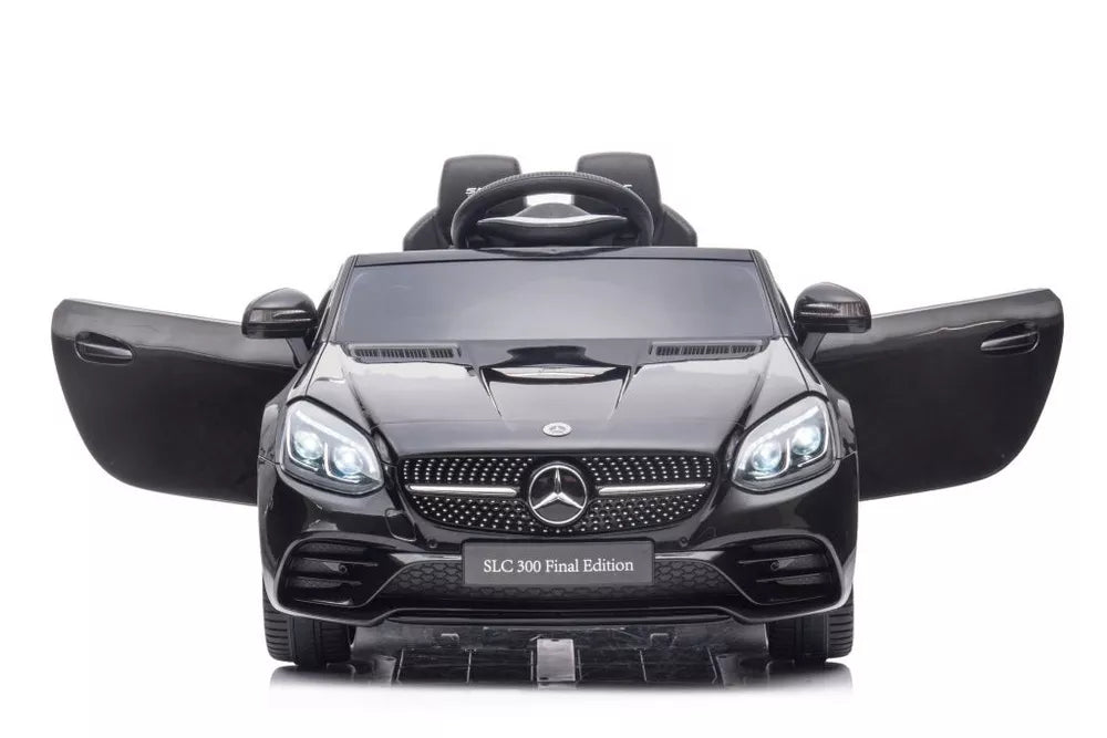 Vaikiškas elektromobilis Mercedes SLC 300, juodas