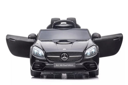 Vaikiškas elektromobilis Mercedes SLC 300, juodas