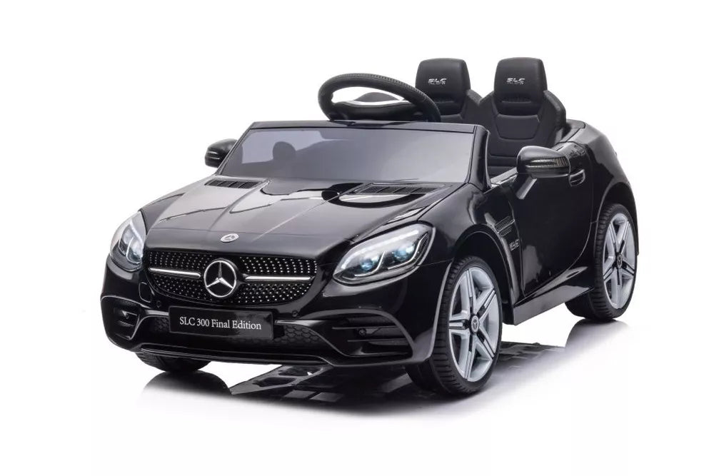 Vaikiškas elektromobilis Mercedes SLC 300, juodas
