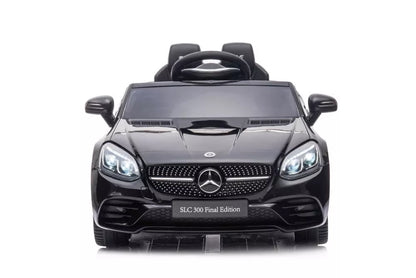 Vaikiškas elektromobilis Mercedes SLC 300, juodas