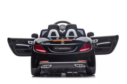 Vaikiškas elektromobilis Mercedes SLC 300, juodas
