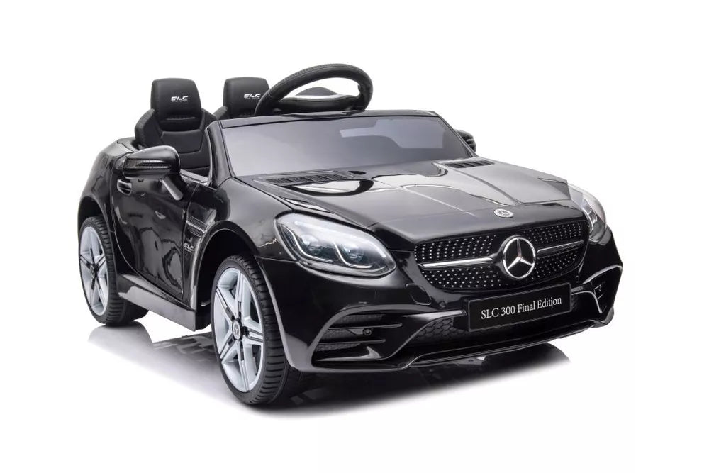 Vaikiškas elektromobilis Mercedes SLC 300, juodas