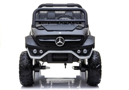 Vaikiškas elektromobilis Mercedes Unimog 4x4, juodas