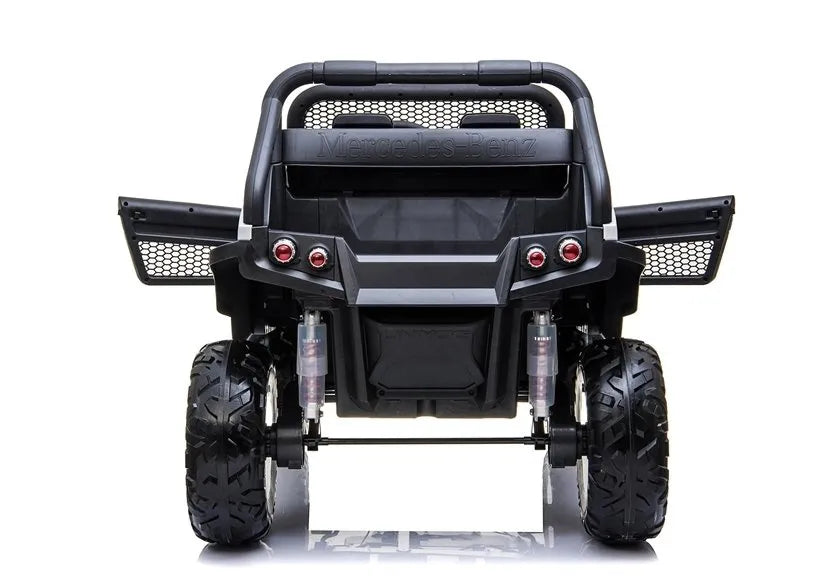 Vaikiškas elektromobilis Mercedes Unimog baltas