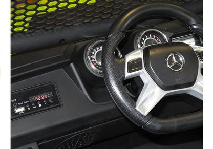 Vaikiškas elektromobilis Mercedes Unimog baltas