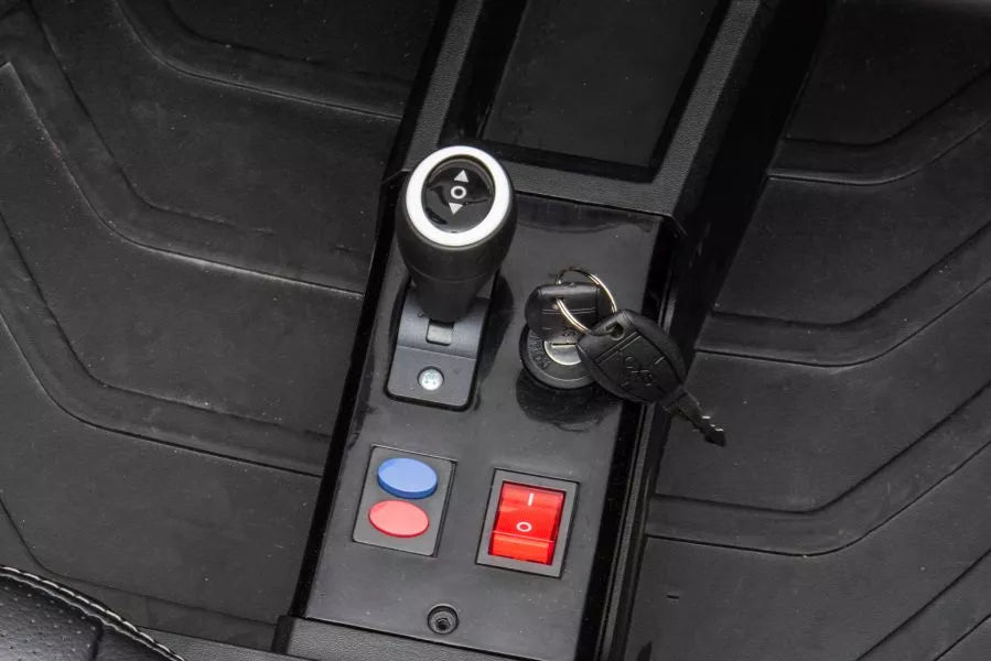 Vaikiškas elektromobilis visureigis Buggy A033 4x4 24V balta