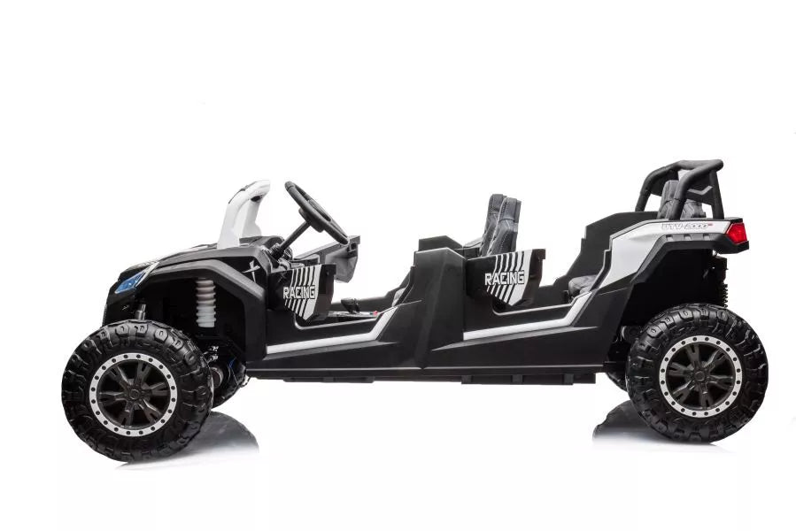 Vaikiškas elektromobilis visureigis Buggy A033 4x4 24V balta