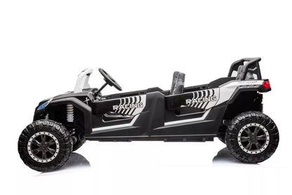 Vaikiškas elektromobilis visureigis Buggy A033 4x4 24V balta