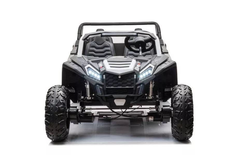 Vaikiškas elektromobilis visureigis Buggy A033 4x4 24V balta