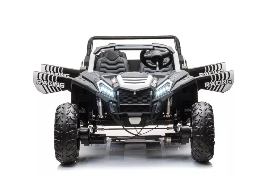 Vaikiškas elektromobilis visureigis Buggy A033 4x4 24V balta