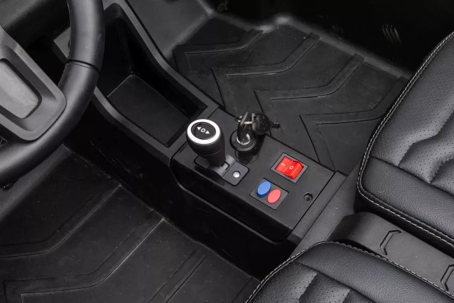 Vaikiškas elektromobilis visureigis Buggy A033 4x4 24V balta