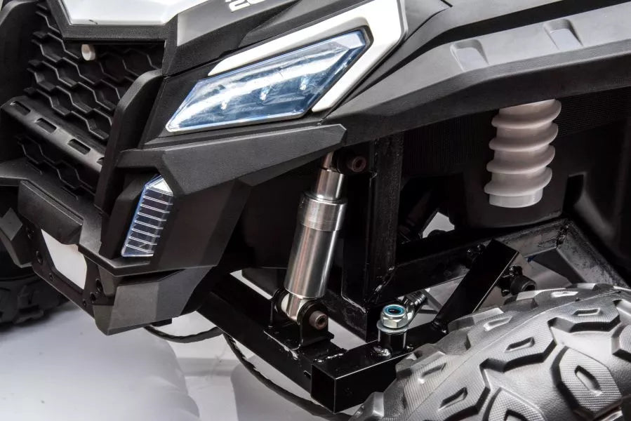 Vaikiškas elektromobilis visureigis Buggy A033 4x4 24V balta