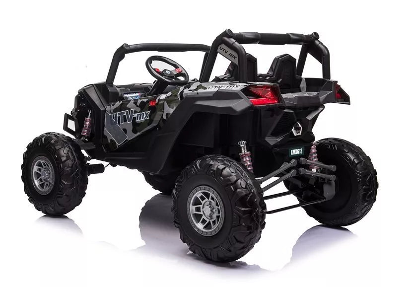 Vaikiškas keturratis Buggy UTV-MX Camo