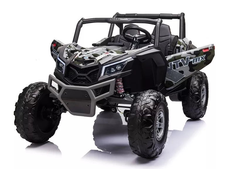 Vaikiškas keturratis Buggy UTV-MX Camo