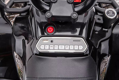 Vaikiškas keturratis elektrinis LEAN CARS Madman JS009 Juodas