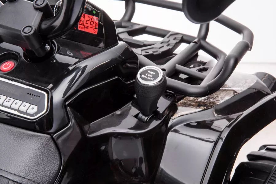 Vaikiškas keturratis elektrinis LEAN CARS Madman JS009 Juodas