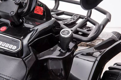 Vaikiškas keturratis elektrinis LEAN CARS Madman JS009 Juodas