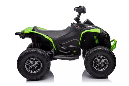 Vaikiškas keturratis LEAN CARS DK-CA002 CAN-AM Renegade, baltas