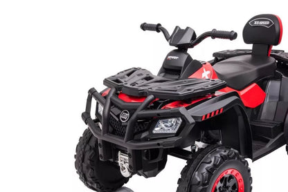 Vaikiškas keturratis LEAN CARS Quad S615 raudonas, 24V