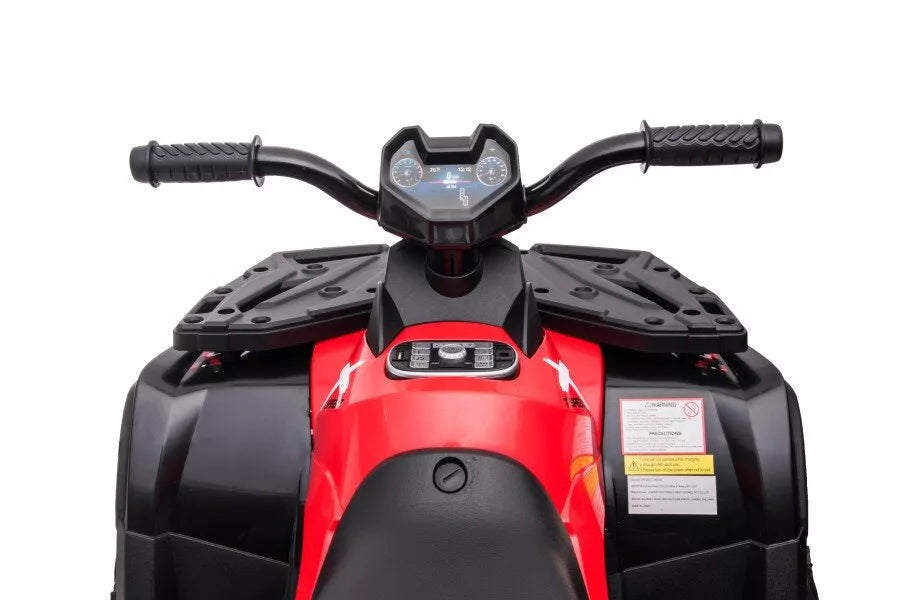 Vaikiškas keturratis LEAN CARS Quad S615 raudonas, 24V