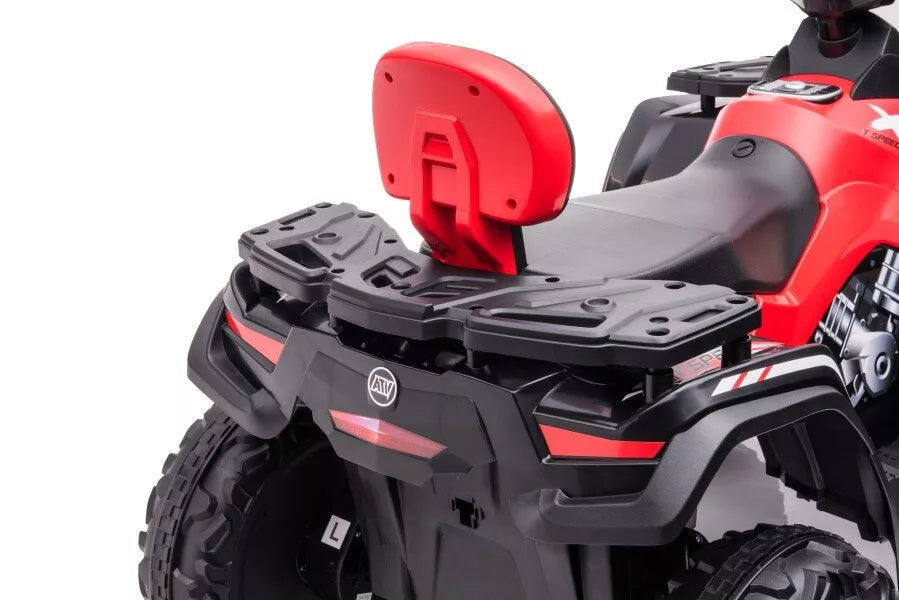 Vaikiškas keturratis LEAN CARS Quad S615 raudonas, 24V