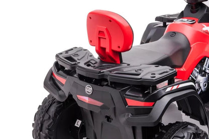 Vaikiškas keturratis LEAN CARS Quad S615 raudonas, 24V