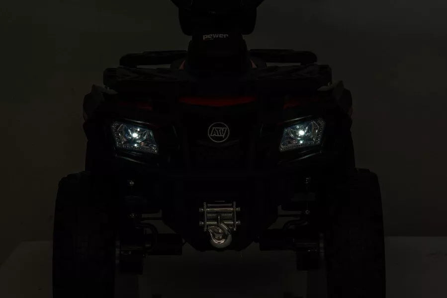 Vaikiškas keturratis LEAN CARS Quad S615 raudonas, 24V