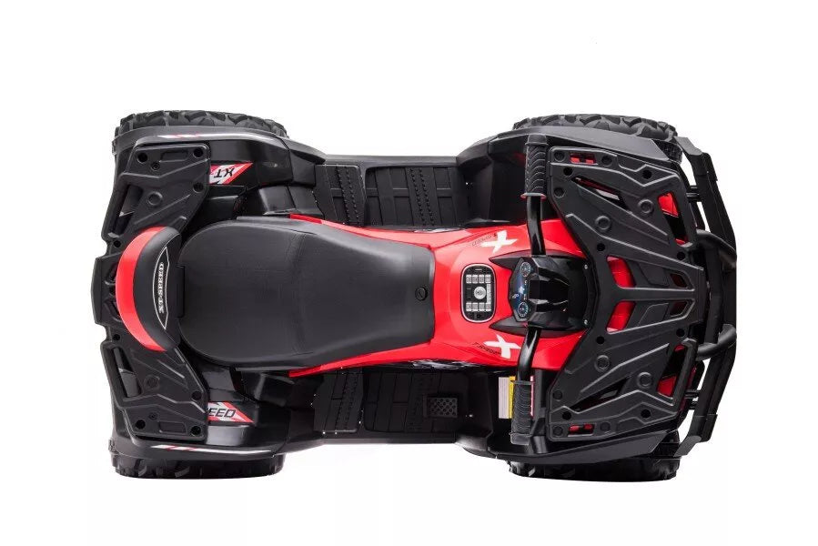 Vaikiškas keturratis LEAN CARS Quad S615 raudonas, 24V