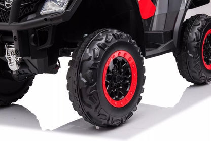 Vaikiškas keturratis LEAN CARS Quad S615 raudonas, 24V