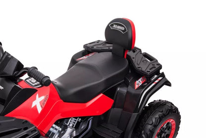 Vaikiškas keturratis LEAN CARS Quad S615 raudonas, 24V