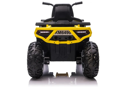 Vaikiškas keturratis LEAN CARS XMX607 – Geltonas