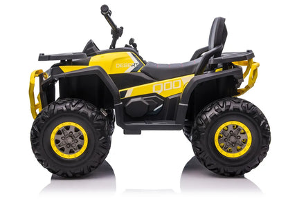 Vaikiškas keturratis LEAN CARS XMX607 – Geltonas