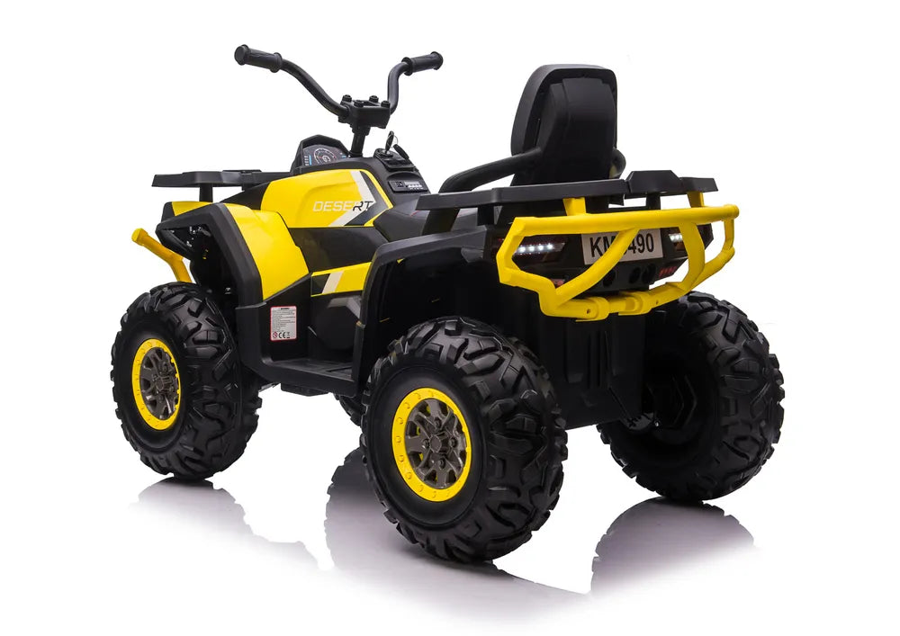 Vaikiškas keturratis LEAN CARS XMX607 – Geltonas