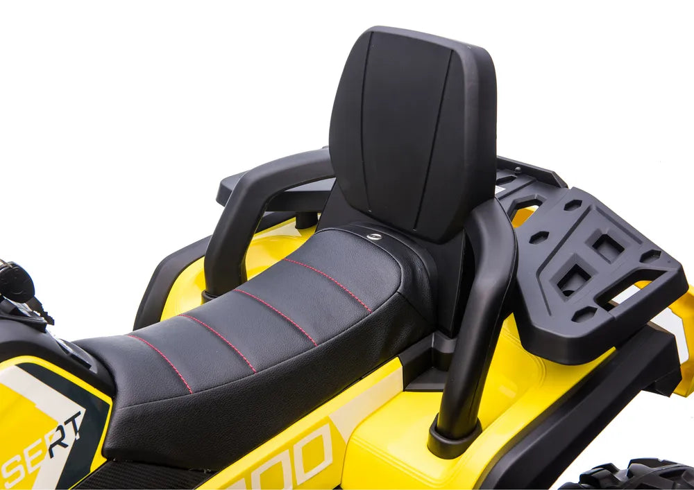 Vaikiškas keturratis LEAN CARS XMX607 – Geltonas